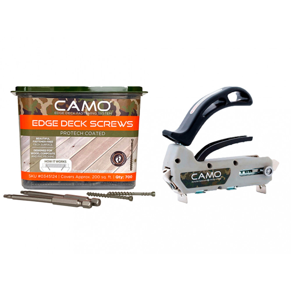 CAMO, крепеж для террас. доски