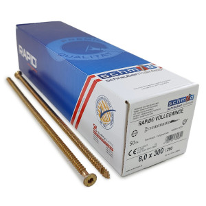 Шурупы Schmid Rapid FT SK Half-tip 8.0x300/290 TX40