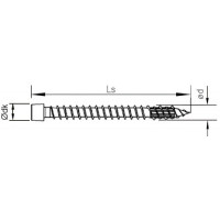 Шуруп Schmid Rapid FT CL 8.0x120/110 TX40