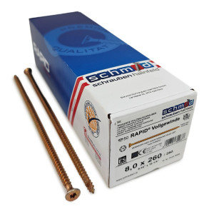 Шурупы Schmid Rapid FT SK Half-tip 8.0x260/250 TX40