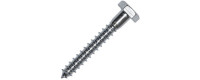 Шуруп 12x280 шестигран., цинк Глухарь DIN571