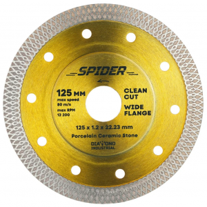 Диск алм. 125x10x1.2x22.2 SPIDER Diamond Industrial