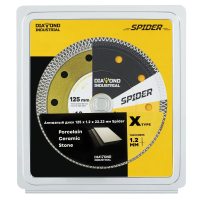 Диск алм. 125x10x1.2x22.2 SPIDER Diamond Industrial