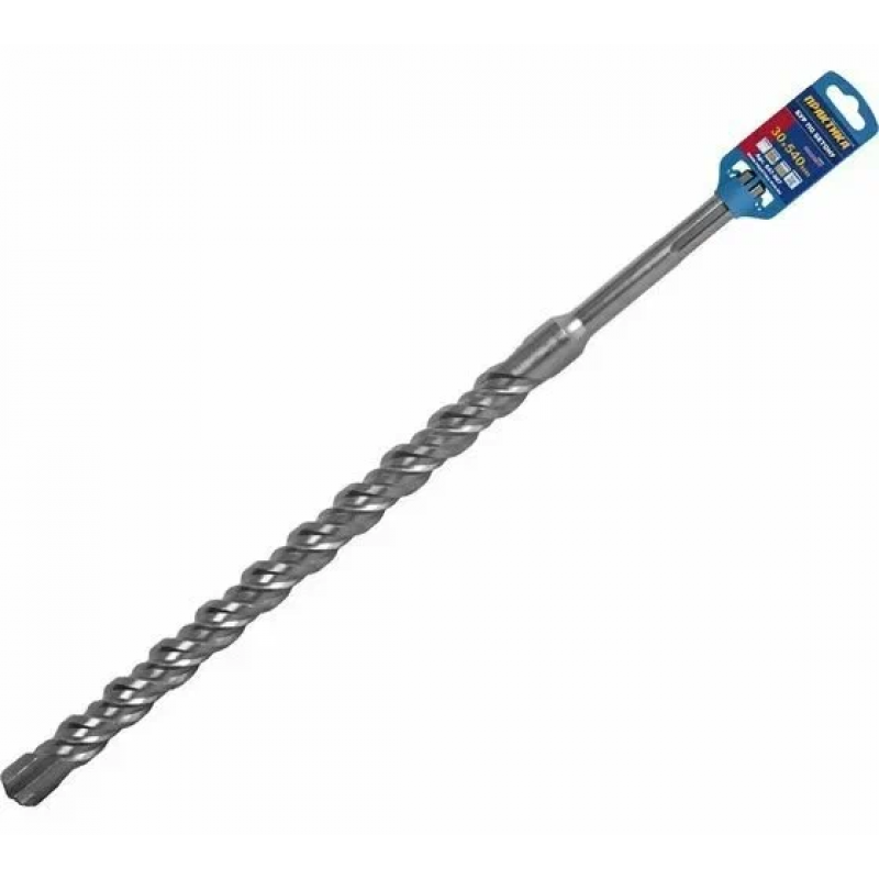 Бур SDS-MAX ПРАКТИКА 30 х 540 мм, КВАДРО, серия Эксперт, по бетону